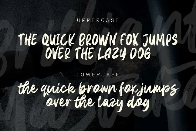 Brilliant Mastaka font