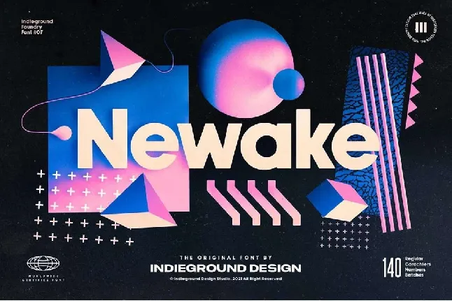 Newake font