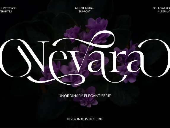 Nevara font