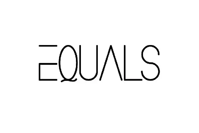 Equals Demo font