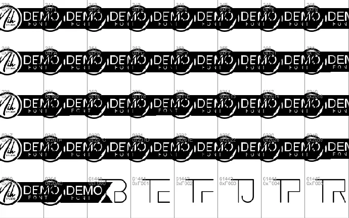 Equals Demo font