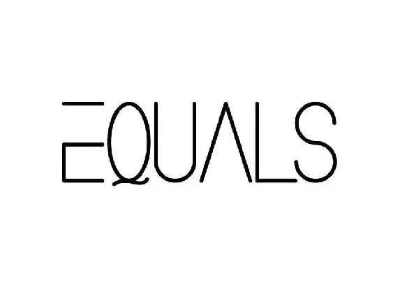 Equals Demo font