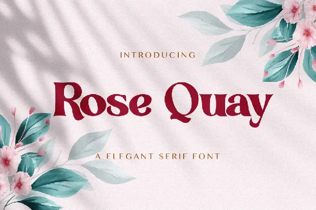 Rose Quay font