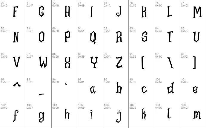 Halloween Kliwones font