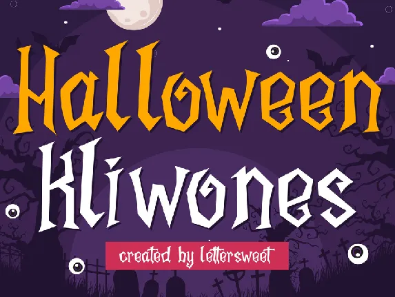 Halloween Kliwones font