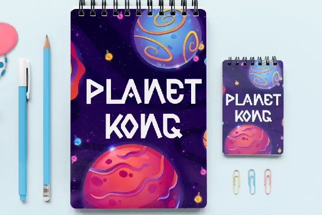 Planet Kong Demo font