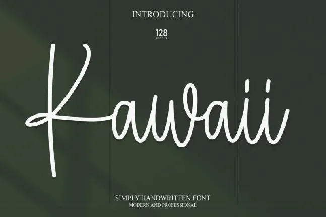 Kawaii Script font