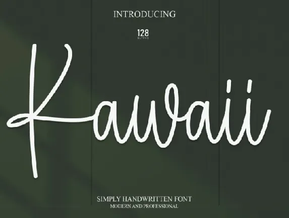 Kawaii Script font