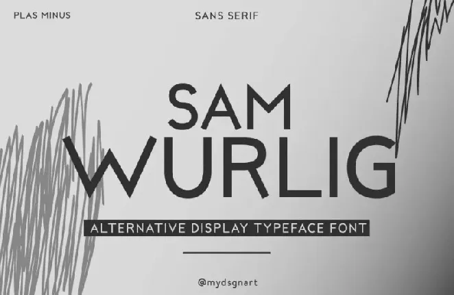 Sam Wurlig font