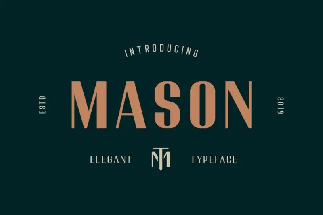 Mason Sans Serif font