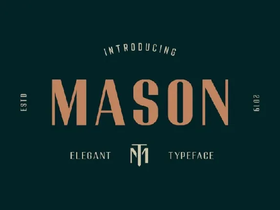 Mason Sans Serif font