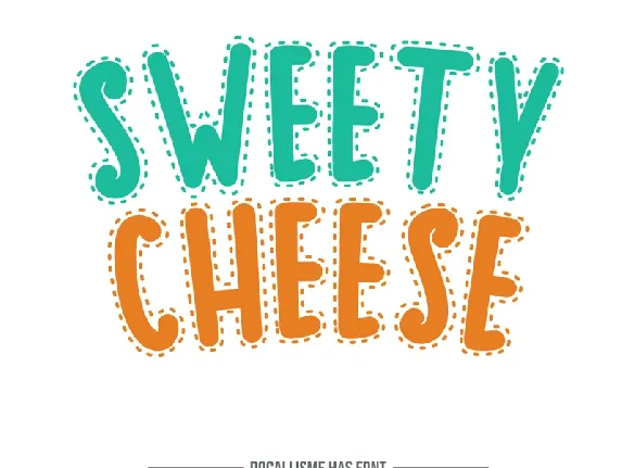 Sweety Cheese Free Download font