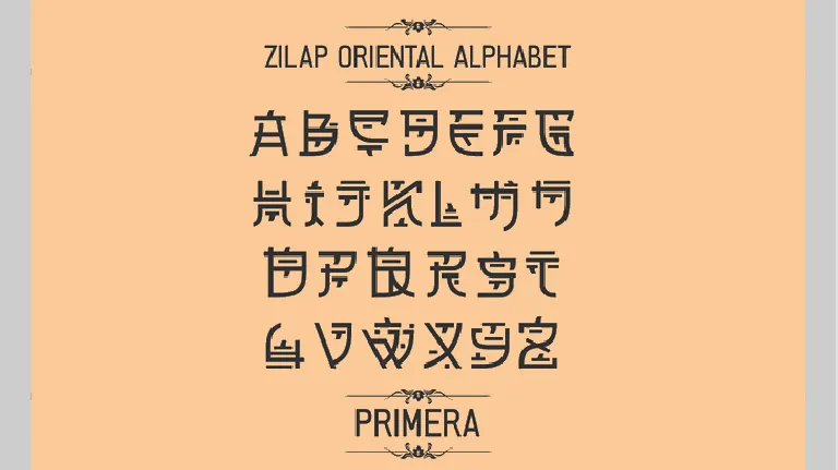 PRIMERA font