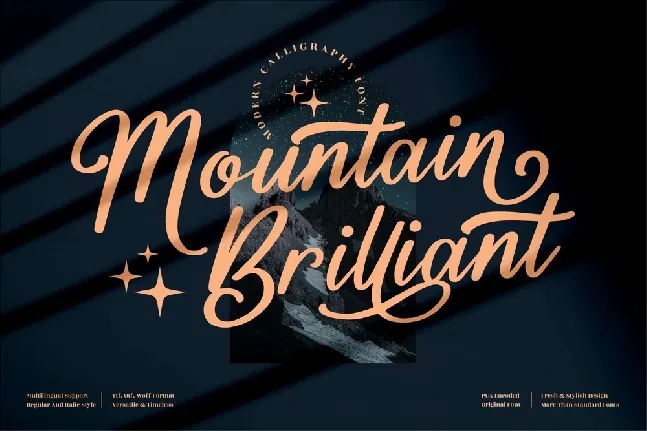 Mountain Brilliant font