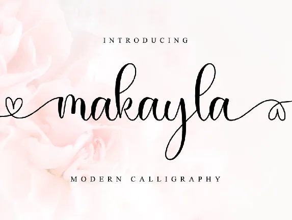 Makayla font