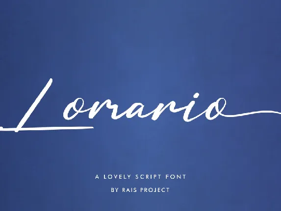 Lomario Demo font