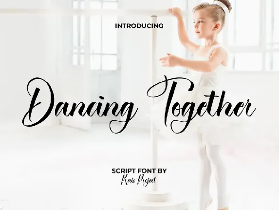 Dancing T Demo font