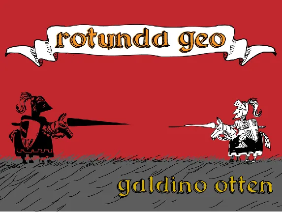 Rotunda Geo font