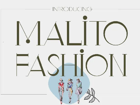 Malito Fashion font