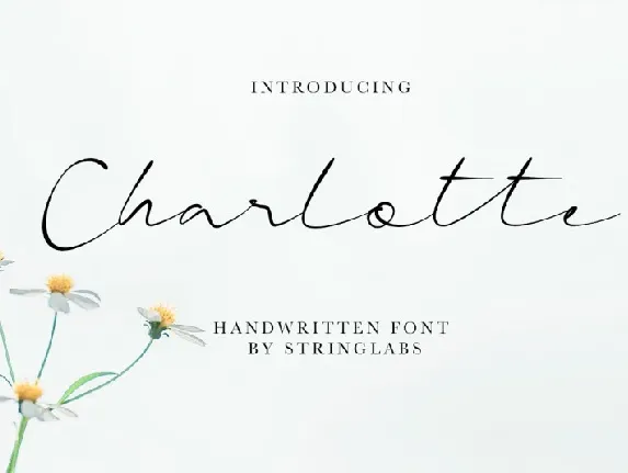 Charlotte Handwritten font