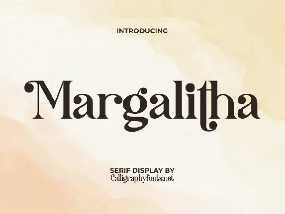 Margalitha font