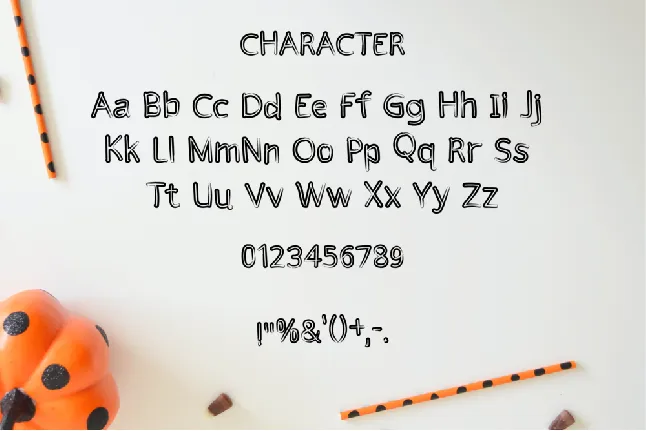 Halloween Display font