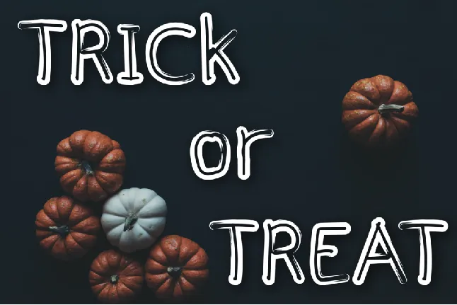 Halloween Display font