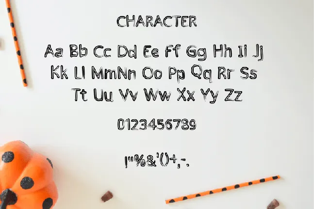 Halloween Display font