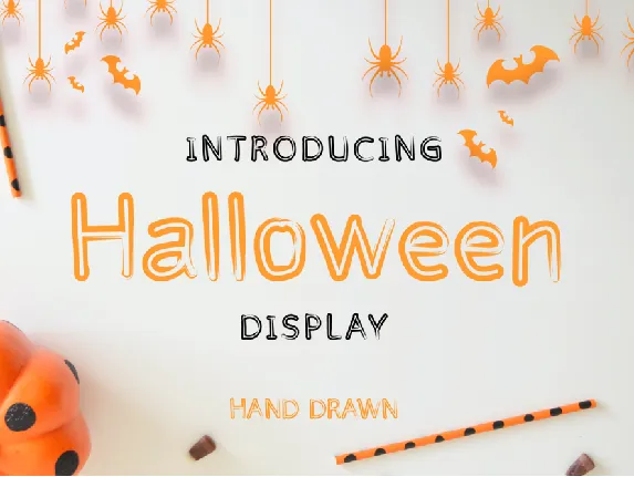 Halloween Display font