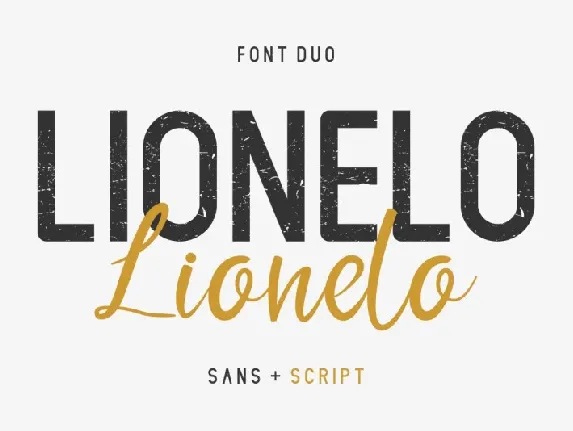 LIONELLO Special font