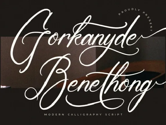 Gorkanyde Benethong font