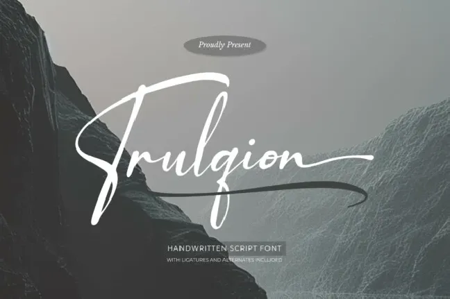 Trulqion font