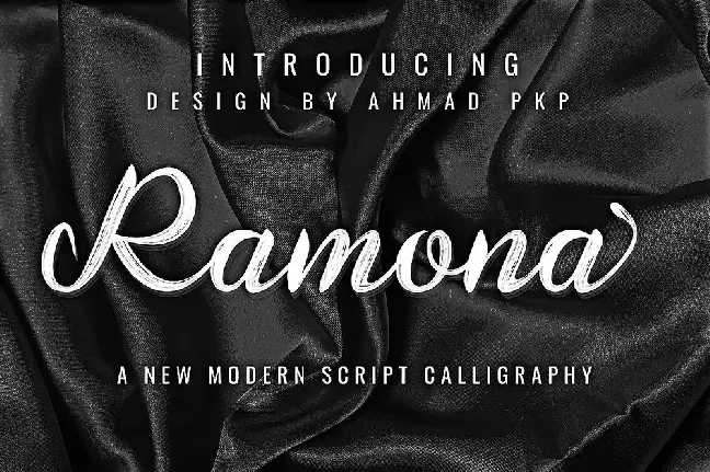 Ramona font