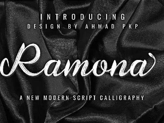 Ramona font