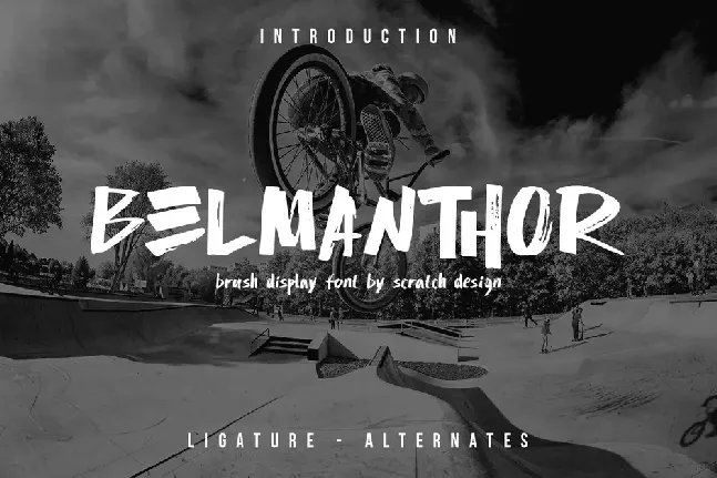 Belmanthor-DEMO font