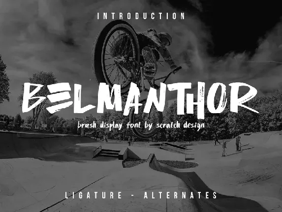 Belmanthor-DEMO font