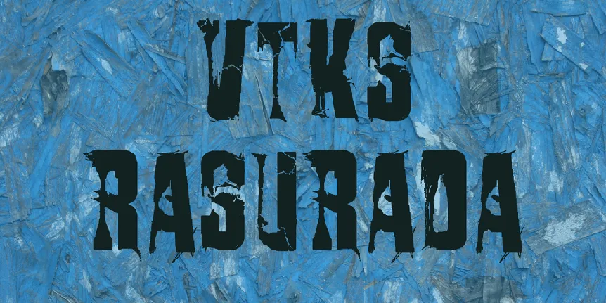 VTKS RASURADA font