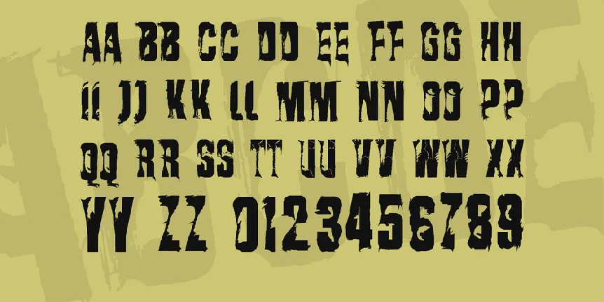 VTKS RASURADA font