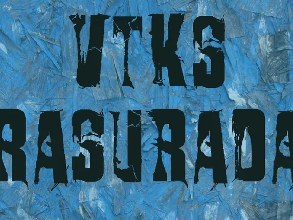 VTKS RASURADA font