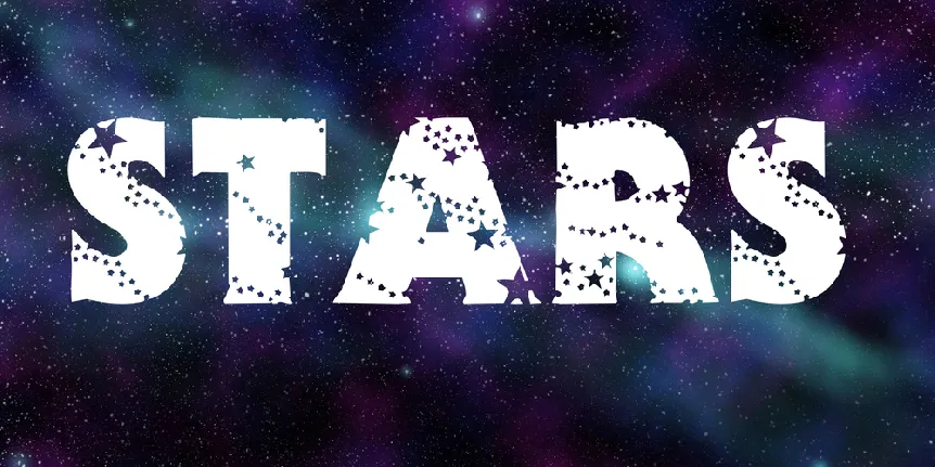 Stars font