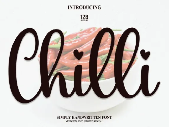 Chilli Script font