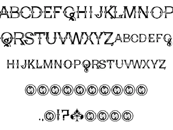 Poker Kings font