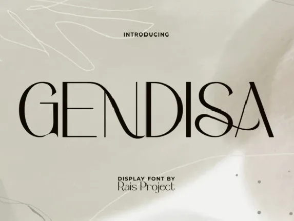 Gendisa font