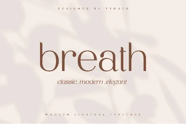 Breath font