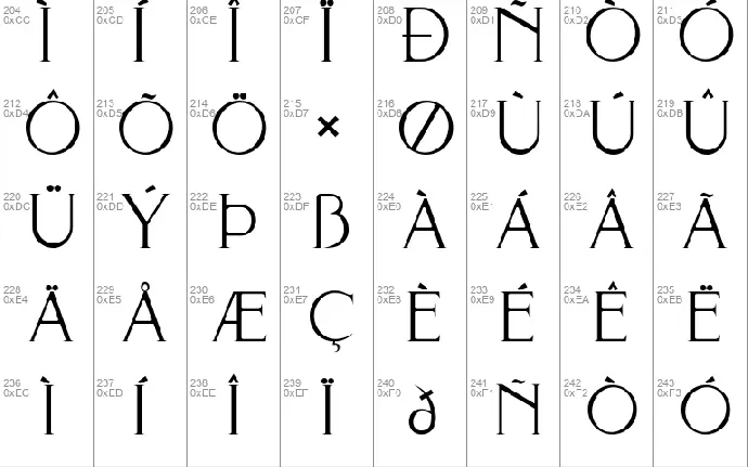 BHINEKA font