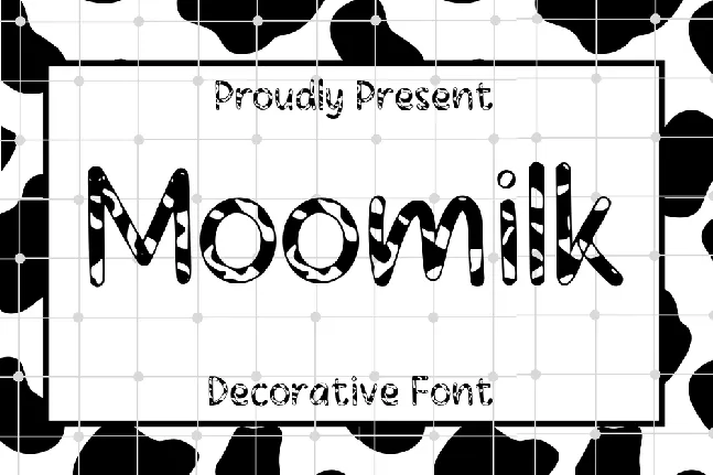 Moomilk font