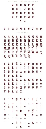 Kompot Slab font