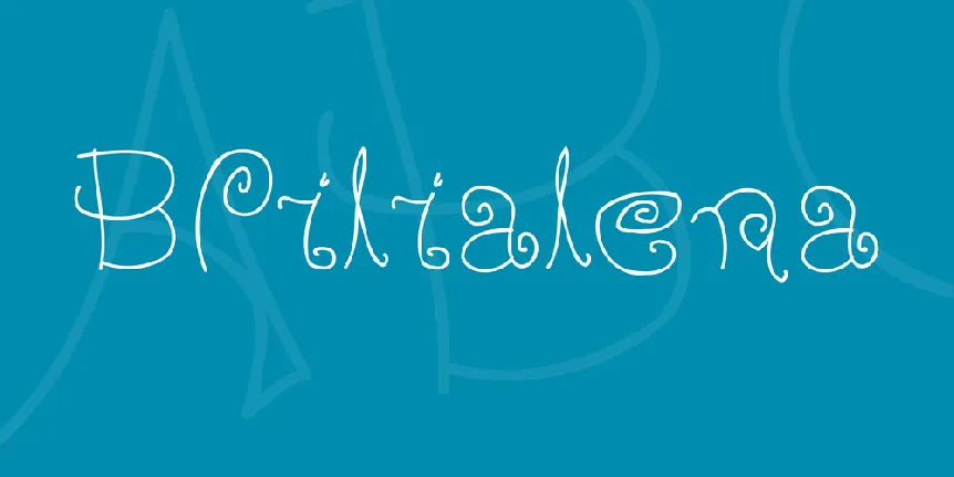 BPilialena font