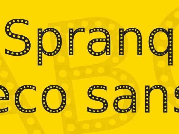 Spranq eco sans font