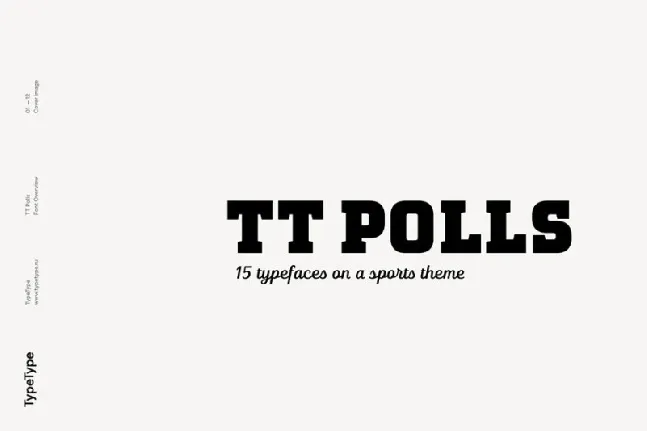 TT Polls Family font